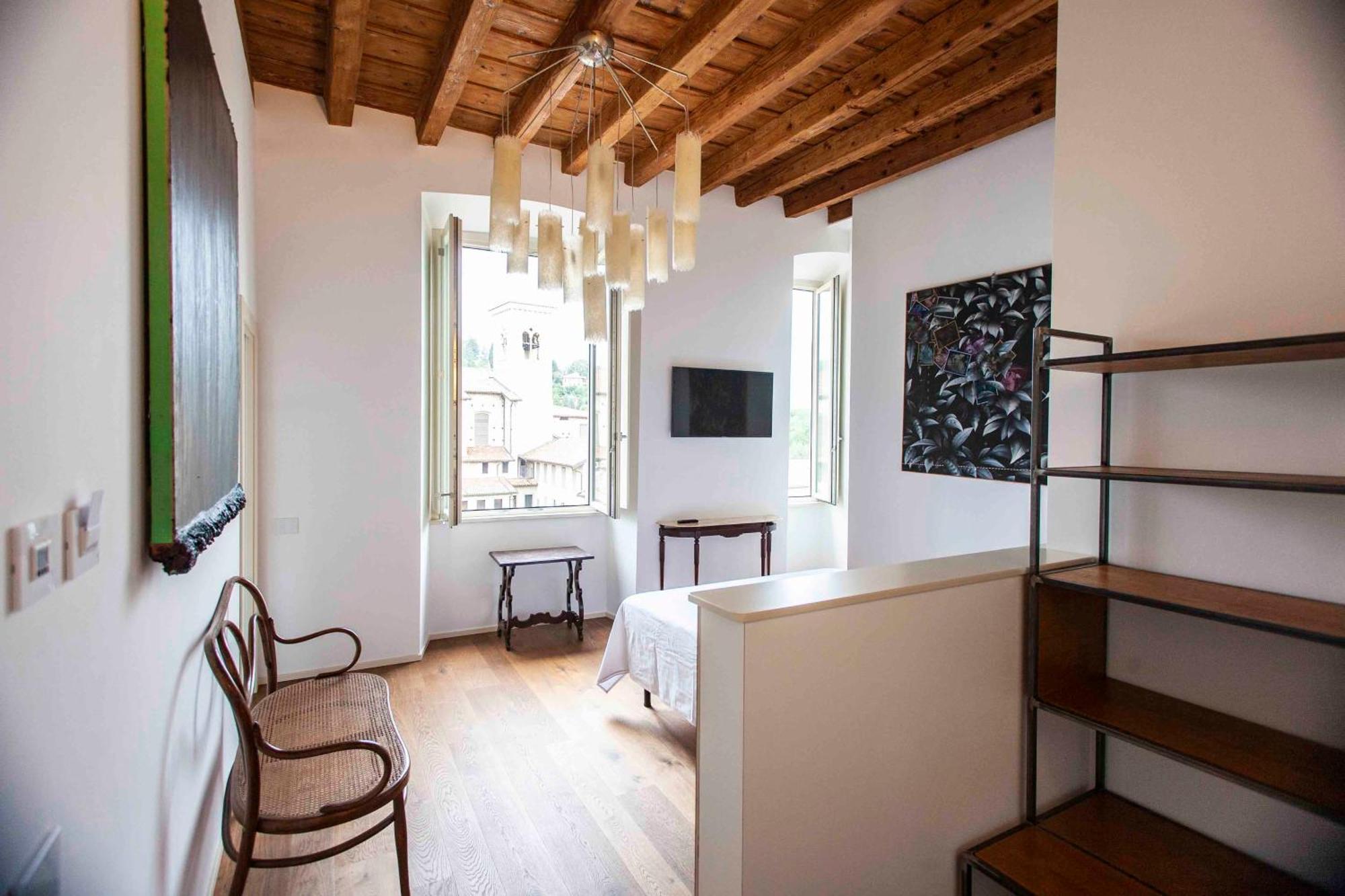 "Camera Con Vista" Bergamo Alta ภายนอก รูปภาพ